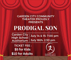 community theater presents prodigal son