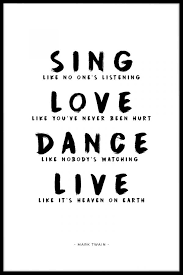 Sing Love Dance Live Plakat