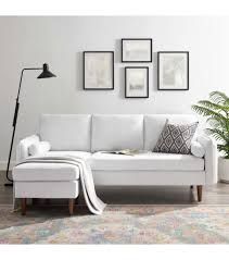 sectional sofa left or right side white