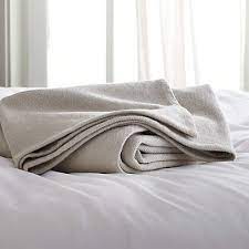 siesta grey full queen blanket