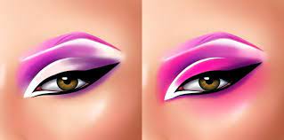 drag eye makeup tutorial step by step