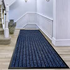 blue hallway runner rug carpet mat