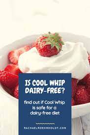 is cool whip dairy free ings