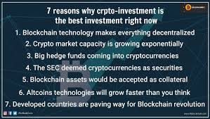 So big as well as small investors can invest in this cryptocurrency. Best Cryptocurrency To Invest In Now Will Crypto Currency Be Out Evident Consulting Economic