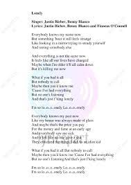 Check spelling or type a new query. Lonely Lyrics Best Of Justin Bieber Lyricspart