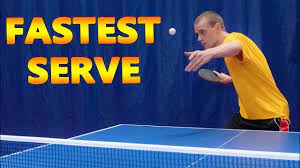 Intend your shots for areas difficult for your rival to get. World S Fastest Table Tennis Serve Youtube