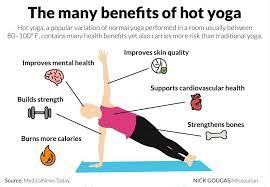 the many benefits of hot yoga