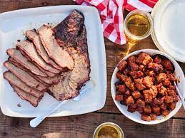 Beef Belly Smoked Brisket Style With Burnt Ends  gambar png