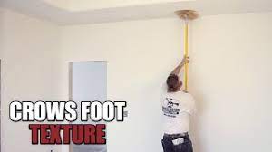 easy how to crows foot a ceiling you