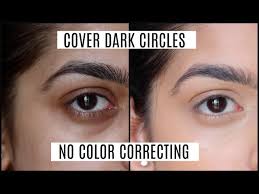 how to cover conceal dark circles