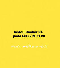 install docker ce pada linux mint 20