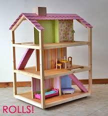 Open Frame Dollhouse For 12 Dolls