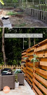 No more awkward round fence posts that have brackets to mount to the wood! Stunning Diy Horizontal Slat Fence Lifestyle Fresh Mommy Blog
