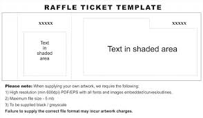 Free Downloadable Raffle Ticket Templates Free Printable Baby Shower