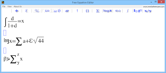 Free Equation Editor 1 0 0 0