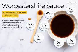 worcestershire sauce nutrition facts
