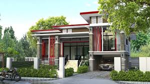 Split Level Modern House Design With