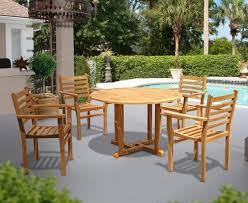 Canfield Patio Garden Table And 4