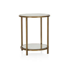 the arden round side table
