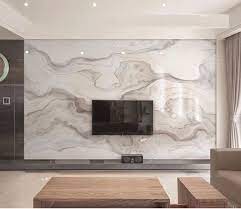 Living Room Background 3d Marble Wall