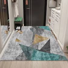 d printed carpet geometric design