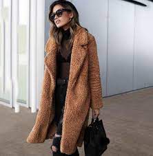 Faux Fur Coat Warm Winter Coat