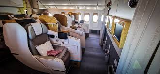 emirates business cl flight