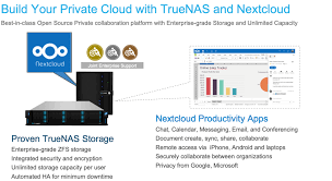 nextcloud and truenas collaborate to