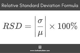 relative standard deviation calculator