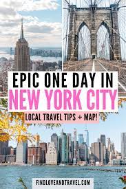 perfect one day in nyc local travel