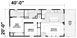 Naylor 20 0 X 40 0 800 Sqft Mobile Home