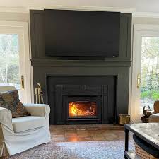 28 Painted Fireplace Ideas To Enhance