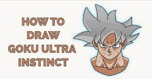 Honestly i like this look better than the anime ver. How To Draw Goku Ultra Instinct Really Easy Drawing Tutorial