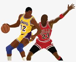 Michael jordan for tryed out and win adam tell them this is what i'm gonna do to you. Michael Jordan And Magic Johnson Vector Illustration Magic Johnson Autographed Picture 11x14 Png Image Transparent Png Free Download On Seekpng