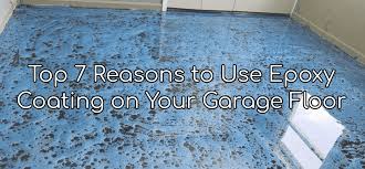use epoxy coating on your garage floor