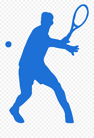 Tennis Png Free Racket Tennis Ball Clipart Download Images - Blue Tennis Player Silhouette Emoji,Tennis Emoji - free transparent emoji - emojipng.com