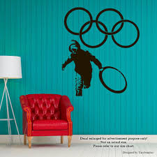 Amazon Com Sport Olympic Games Wall Decals Olympic Ring