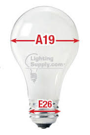 A19 Bulb Vs E26 Bulb Whats The Difference Lighting Supply
