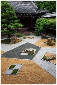 Geometric Zen Garden Shinyo Do 真如堂