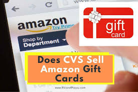 does cvs sell amazon gift cards where