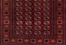 afghan bokhara rug red 273 x 188 cm