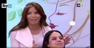segment from moroccan tv program sabahiyat on how to use makeup to cover up