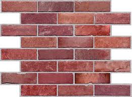 3d Wall Panel Faux Red Brick Design 23