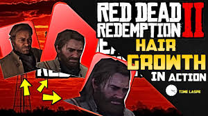 Red Dead Redemption 2 Hair Growth In Action
