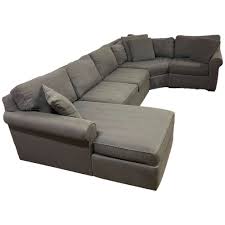 used gray jonathan louis sectional