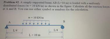 problem 2 a simply supported beam ab l