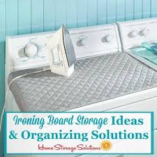 Ironing Board Storage Ideas