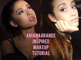 ariana grande inspired look makeup