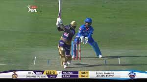 M42: KKR vs DC – Sunil Narine Six