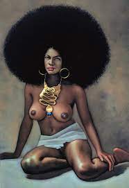 Afro nude